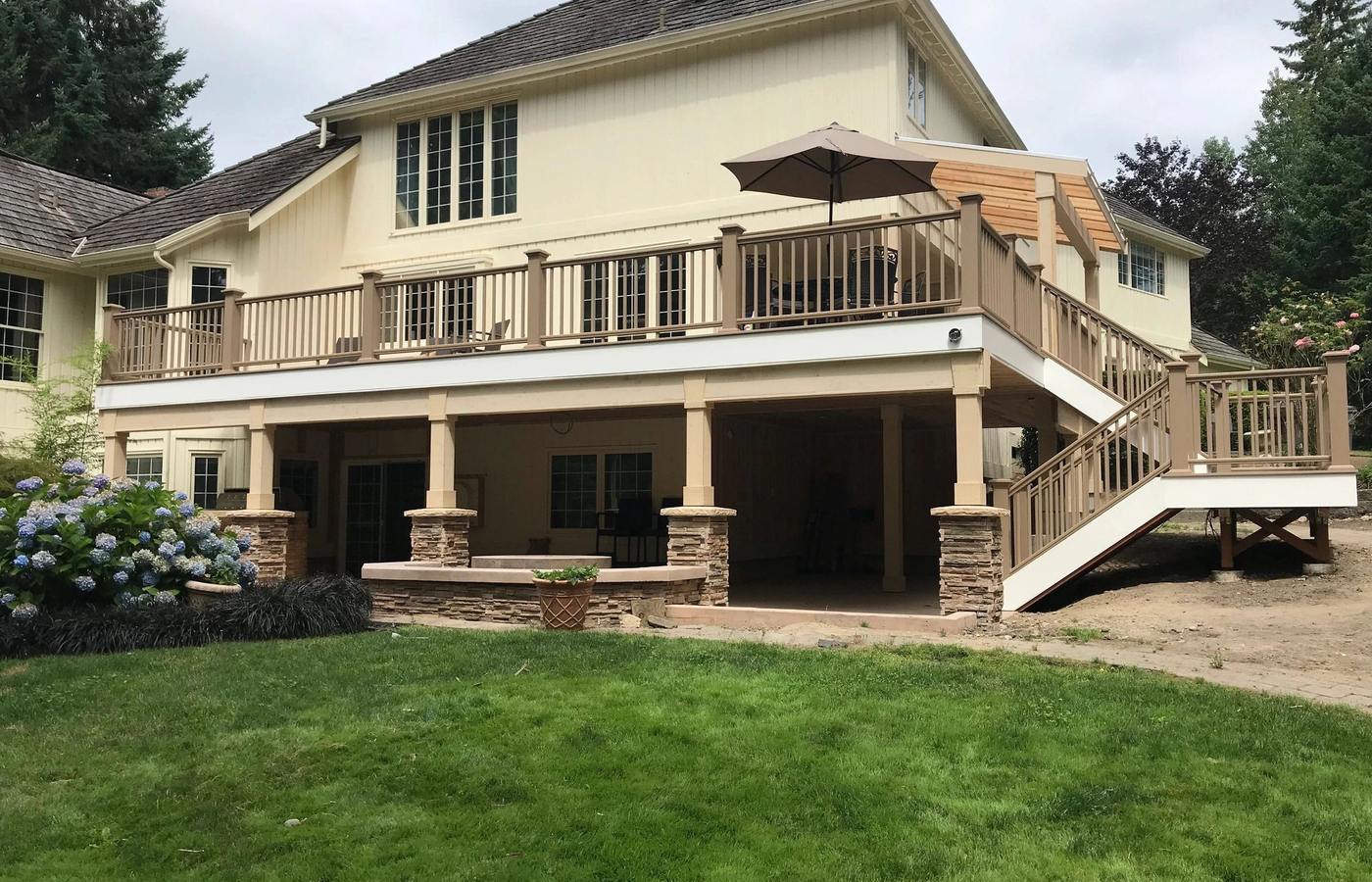 Elevated deck design concept